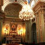 Arricch� anche molti edifici ecclesiastici: sono suoi gli affreschi della sfarzosa Chiesa del Carmine a Bari Vecchia...
